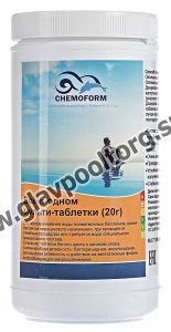 Chemoform Все-в-одном мульти-таблетки (20 г), 1 кг (0508001)