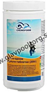 Chemoform Все-в-одном мульти-таблетки (200 г), 1 кг (0507001)