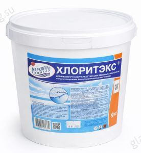 Хлоритэкс ударный, гранулы, ведро 9 кг