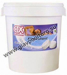 Флокулянт в таблетках (100 г) CTX-42 25 кг