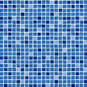 Пленка ПВХ для бассейна CGT Alkor Aquadecor Cyrus Blue / Синяя мозаика 25х1,65 м