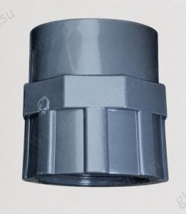 Муфта ПВХ переходная 50x1 1/2" ВР Gemas (133405)
