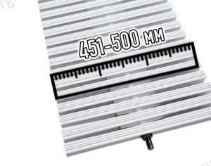 Переливная решетка Depa GR2/T 1 стержень AISI-316, 30х451-500 мм