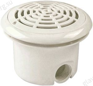 Донный слив 220 мм ABLETECH EM2832V под пленку, ABS-пластик (88140412)