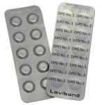 Таблетки для фотометров Lovibond DPD-3 (общий Cl, диоксид хлора, озон), 10 шт. (511080BT-10)