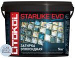 Затирочная смесь Litokol STARLIKE EVO Azzuro Pastello S.300 (пастельно-синий) 5 кг