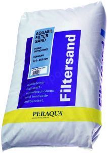 Песок кварцевый фракция 3,0-5,0 мм DIN 19623 Peraqua Filtersand, мешок 25 кг (78341)