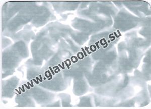 Пленка ПВХ для бассейна Haogenplast Galit NG Grey (серый мрамор) 1,65х25м