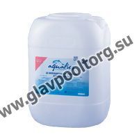 Дезинфицирующее средство для бассейнов Aquatics (14% р-р гипохлорита натрия),  12 кг