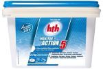 Многофункциональный стабилизированный хлор 5 в 1 hth Maxitab Action в таблетках по 135 г, 2,7 кг, шт (K801732H1)