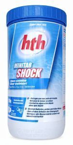 Быстрый стабилизированный хлор hth Minitab Shock в таблетках по 20 гр., 1,2 кг (C800672H2)