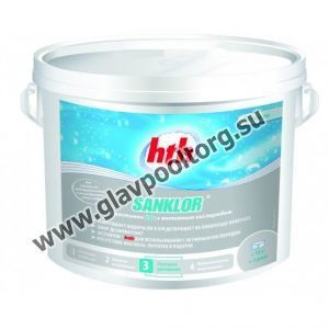 Активный кислород hth Sanklor в таблетках по 20 гр., 5 кг (упаковка 4 шт.) D801130H2
