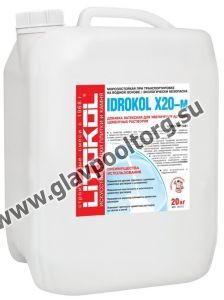 Добавка латексная Litokol Idrokol X20-M (белый) 20 кг