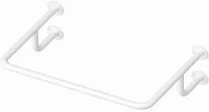 Поручень для инвалидов для раковины верхний 880х665 мм Инвапром, белый (ПР-05.03.880.665.230)