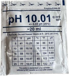 Калибровочный раствор Peraqua (Praher) pH 10.01, 20 мл