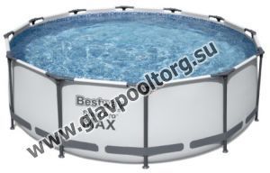Каркасный бассейн Bestway Steel Pro Max 366х100 с картриджным фильтром (56260)