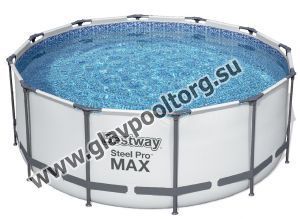 Каркасный бассейн Bestway Steel Pro Max 366х122 см с картриджным фильтром (56420/56088)