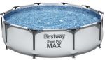 Каркасный бассейн Bestway Steel Pro MAX 305х76 с картриджным фильтром (56408)