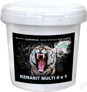 Дезинфектант для бассейна на основе хлора Kenaz Кенарит Мульти 6 в 1 таблетки 200 гр, 1 кг (809120)