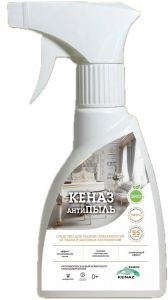 Концентрированное средство для удаления пыли со всех видов поверхности Kenaz Антипыль, спрей 0,25 л (138035)