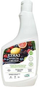 Концентрированное средство для мытья овощей и фруктов Kenaz Фрукты, овощи 0,5 л (681196)