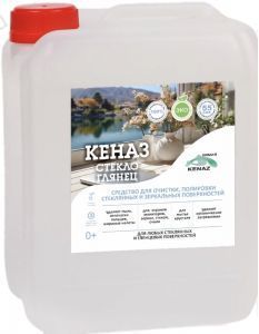 Концентрированное средство для мытья стекол Kenaz Стекло, глянец 5 л (809974)