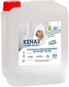 Средство для стирки белых тканей Kenaz Стирка белого 5 л (137939)