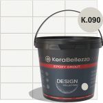 Затирка эпоксидная цветная KeraBellezza Design К.090 (светло-серый) 1 кг