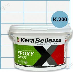 Затирка цветная эпоксидная KeraBellezza Design K.200 (синяя птица)  0,33 кг.