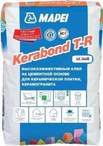 Смесь клеевая Mapei Kerabond T-R белый, 25 кг