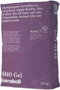 Клей для плитки Kerakoll H40 Gel White 20 кг