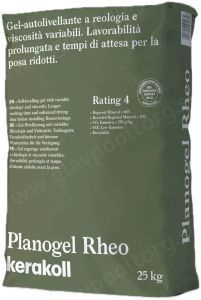Смесь для выравнивания цементная Kerakoll Planogel Rheo, 25 кг