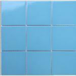 Мозаика керамическая AquaViva C3477 глянцевая голубая
