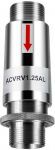 Клапан перепускной для компрессора 1 1/4" AML 0,75-2,2 кВт (RLFV40)