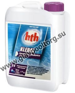 Альгицид непенящийся hth Kleral, 3 л (упаковка 4 шт.) L800703H2