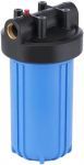 Фильтр картриджный магистральный Unipump Big Blue CFC-10BB02, без картриджа, синий 10" (36815)