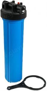 Фильтр картриджный магистральный Unipump Big Blue CFC-20BB01, без картриджа, синий 20" (75185) Фильтр картриджный магистральный Unipump Big Blue CFC-20BB01, без картриджа, синий 20" (75185)
