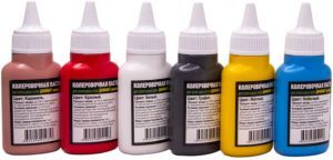 Колеровочная паста для эпоксидных клеев Диамант Мрамор, Камень, 17 цветов, 40 мл.