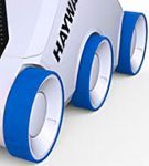 Комплект колес для робота пылесоса Hayward AquaVac 600/650, 6 штук синий (RCX36140311234)