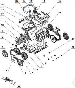 Комплект ручек для робота пылесоса Wybotics WY200