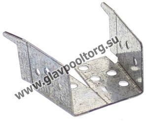 Крепёж стойки вертикальной металлической стенки бассейна Гибралтар J-4000 овал (1320169)