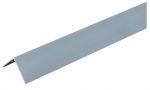 Металлический ПВХ-уголок внешний Elbtal Plastics серый, 1,2 мм, 50х50х2000 мм (2100068.1)