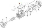 Крышка коробки распаячной насосов Kripsol KSE MEC-80 (RMOT0006.03R)