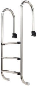 Лестница 3 ступени (узкий борт) ABLETECH NMU315-SR, нержавеющая сталь AISI-304 (88076602)