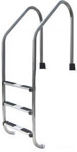 Лестница 3 ступени (широкий борт) ABLETECH NSL315-SR, нержавеющая сталь AISI-304 (88076502)