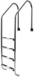 Лестница 4 ступени (широкий борт) ABLETECH NSL415-SR, нержавеющая сталь AISI-304 (88076503)