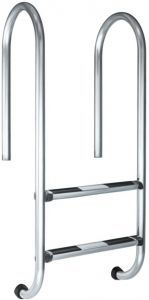 Лестница 2 ступени IML Muro, нержавеющая сталь AISI-304 (PS-0205)