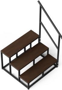 Лестница с поручнем к купели PolarSpa, термососна