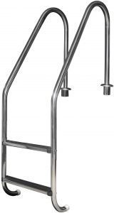 Лестница 2 ступени Piarpi Pi london Standart, нержавеющая сталь AISI-316 (04013402)