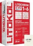 Затирочная смесь цементная Litokol Litochrom 1-6 Evo LE.200 (белый), 25 кг